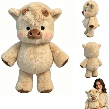 Peluche vaquita que corre contigo
